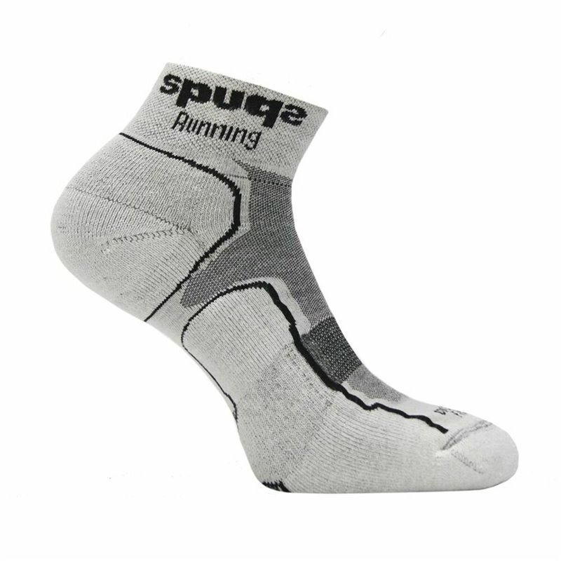 Chaussettes de Sport Spuqs Coolmax Cushion Gris Gris foncé Running