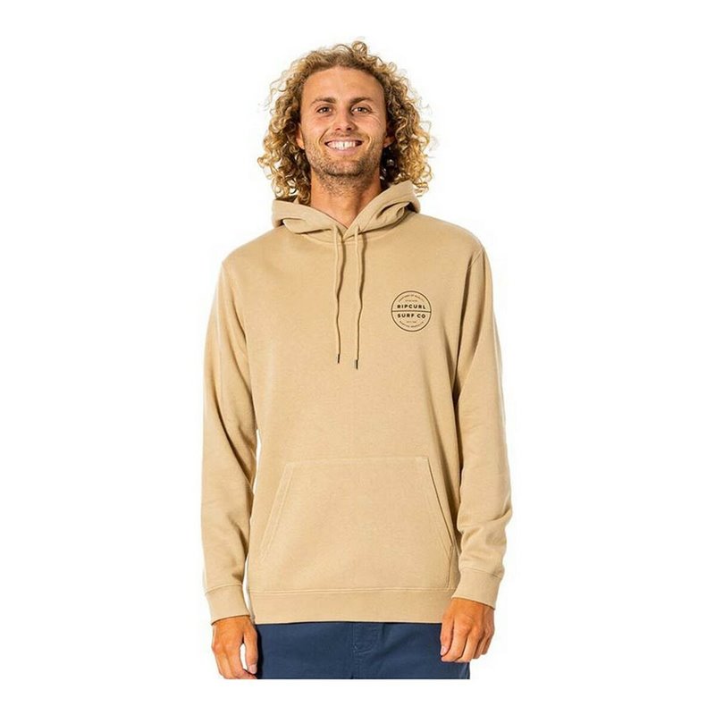 Sweat à capuche homme Rip Curl Re Entry Beige