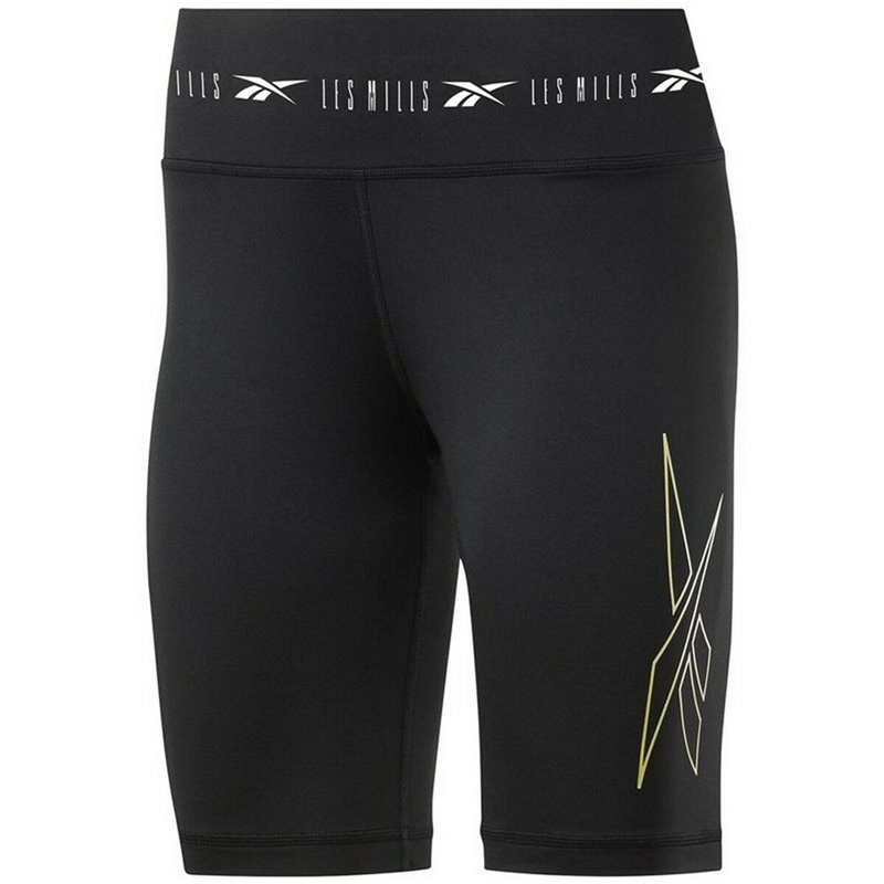 Leggings de Sport pour Femmes Reebok Les Mills Cyclisme Noir