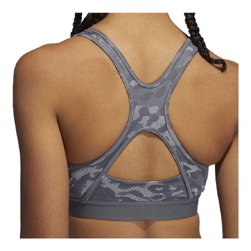 Image secondaire de Soutien-Gorge de Sport Adidas Believe This Medium Support Gris foncé