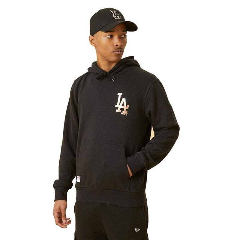 Image secondaire de Sweat à capuche homme New Era LA Dodger Noir