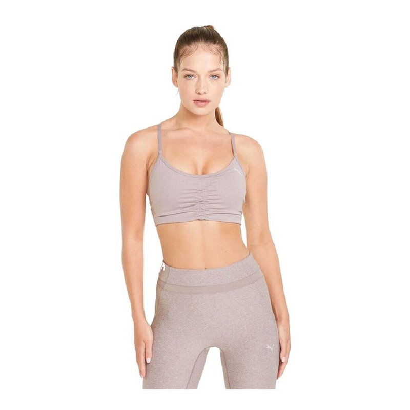 Image secondaire de Soutien-Gorge de Sport Puma Low Impact Studio Foundation Gris Mauve