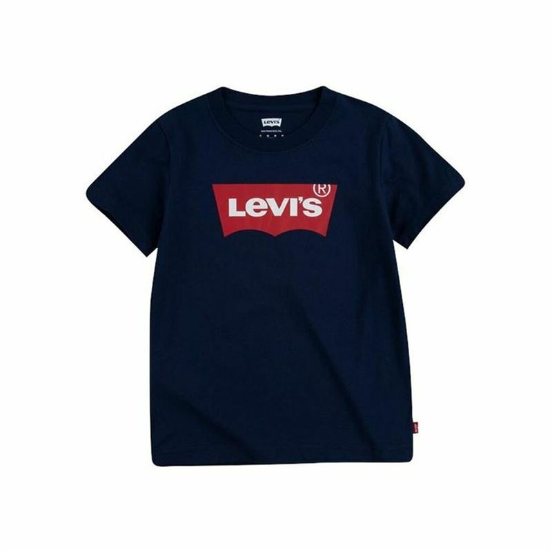 T-Shirt à manches courtes enfant Levi's 8E8157 Bleu Blue marine