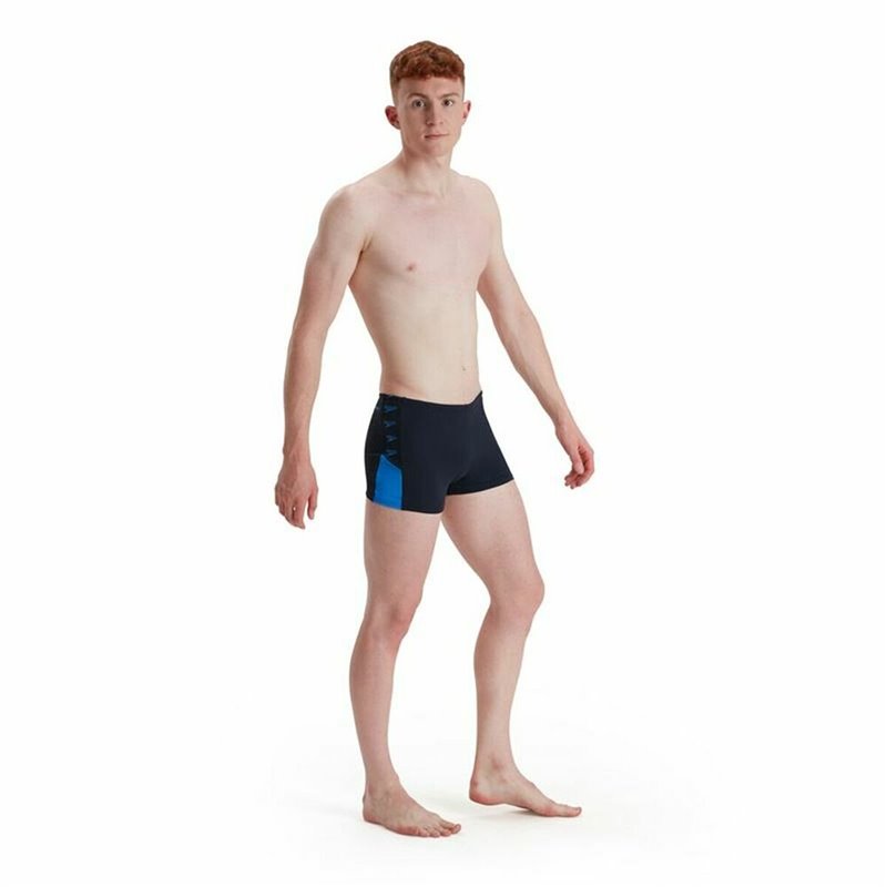 Maillot de bain homme Speedo Boom Logo Splice Bleu foncé