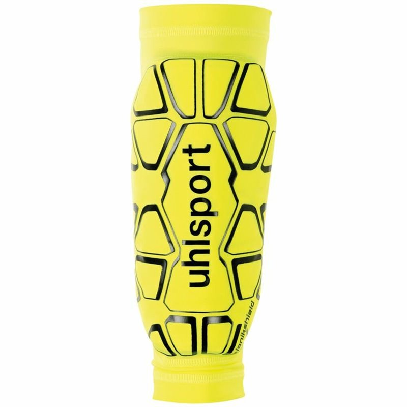 Protège-Tibias de Football Uhlsport 100678702 Jaune XL