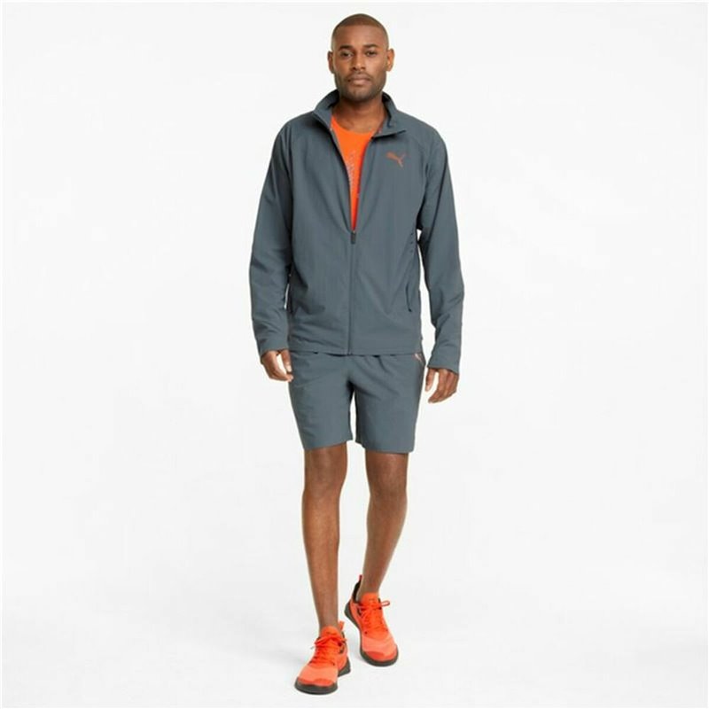 Image secondaire de Veste de Sport pour Homme Puma Train Ultraweave Gris foncé