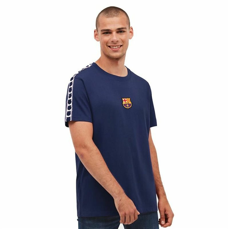 Image secondaire de Maillot de Football à Manches Courtes pour Homme F.C. Barcelona Blue marine