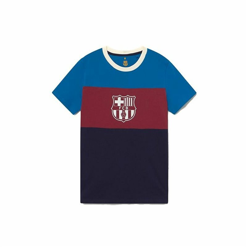 Image secondaire de Maillot de Football à Manches Courtes pour Homme F.C. Barcelona Bleu