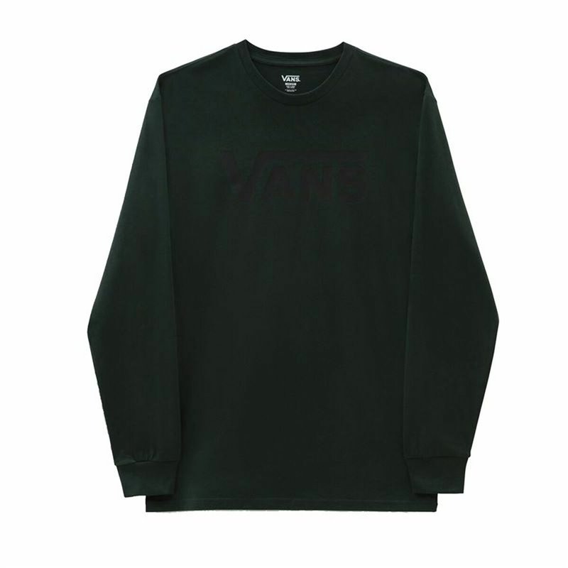 Sweat sans capuche homme Vans Classic LS Vert