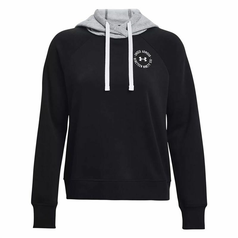 Image secondaire de Sweat à capuche homme Under Armour Rival Fleece CB Noir