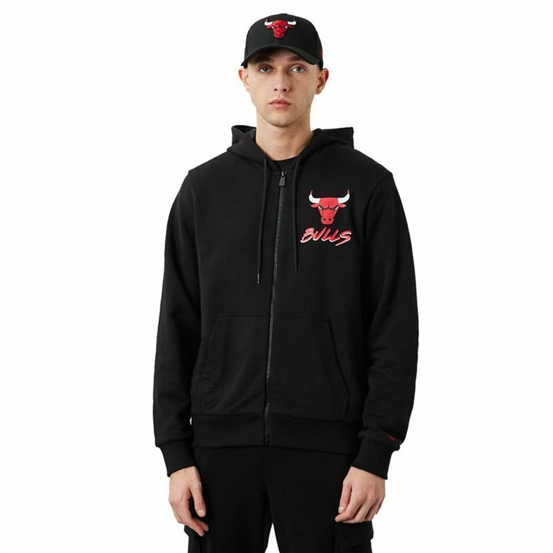 Image secondaire de Veste de Sport pour Homme New Era Chicago Bulls Noir