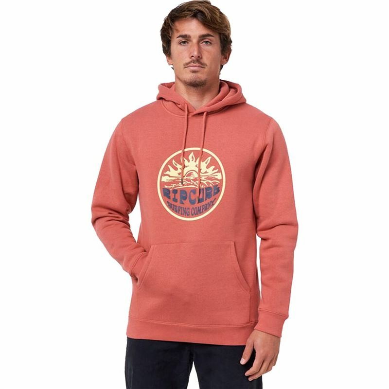 Image secondaire de Sweat à capuche homme Rip Curl Down The Line Saumon