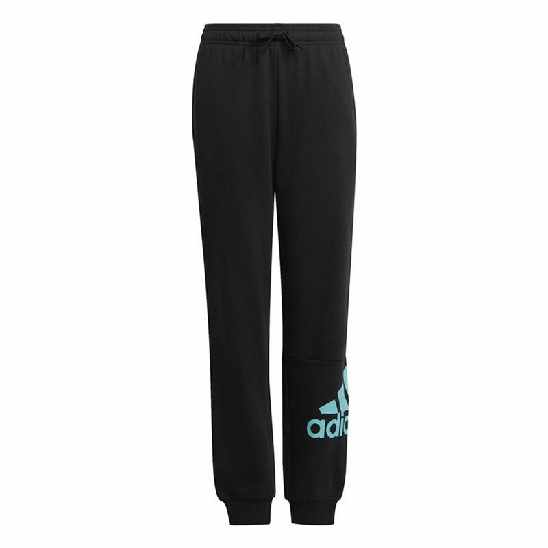 Image secondaire de Pantalons de Survêtement pour Enfants Adidas Essentials French Terry Noir