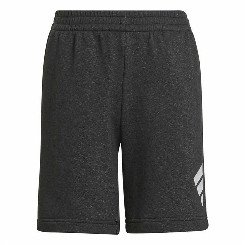 Short de Sport pour Enfants Adidas Future Icons 3 Stripes Noir