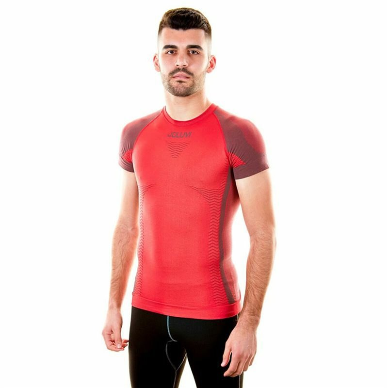 T-Shirt à manches courtes homme Joluvi Pro Rouge