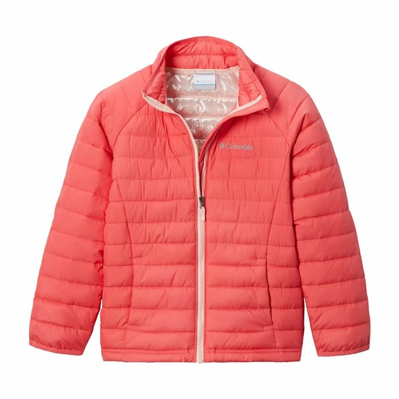 Veste de Sport pour Enfants Columbia Powder Lite Saumon