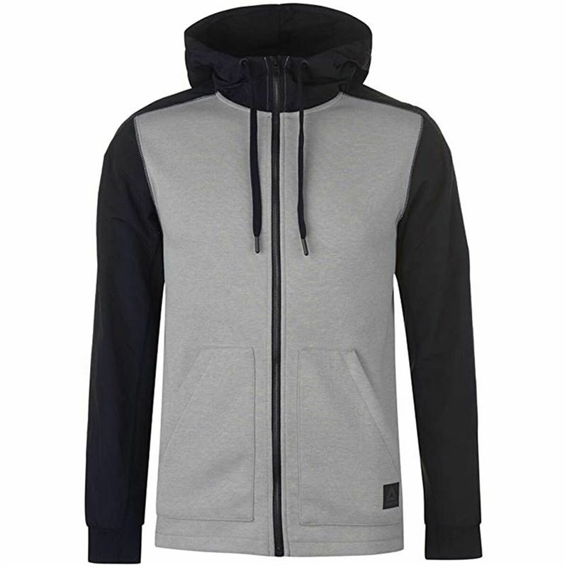 Veste de Sport pour Homme Reebok Training Supply Gris clair