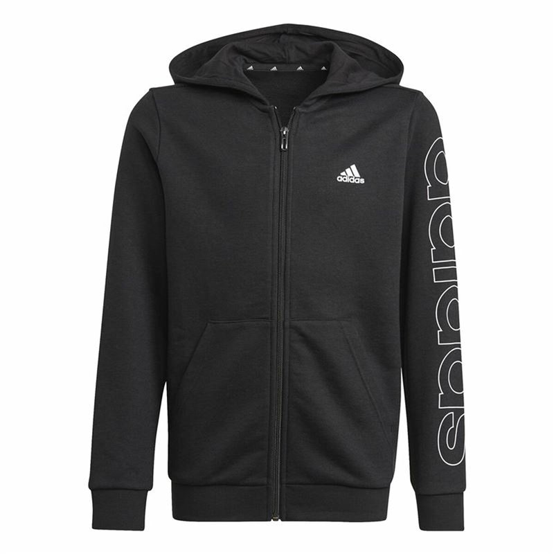 Veste de Sport pour Enfants Adidas Essentials Noir