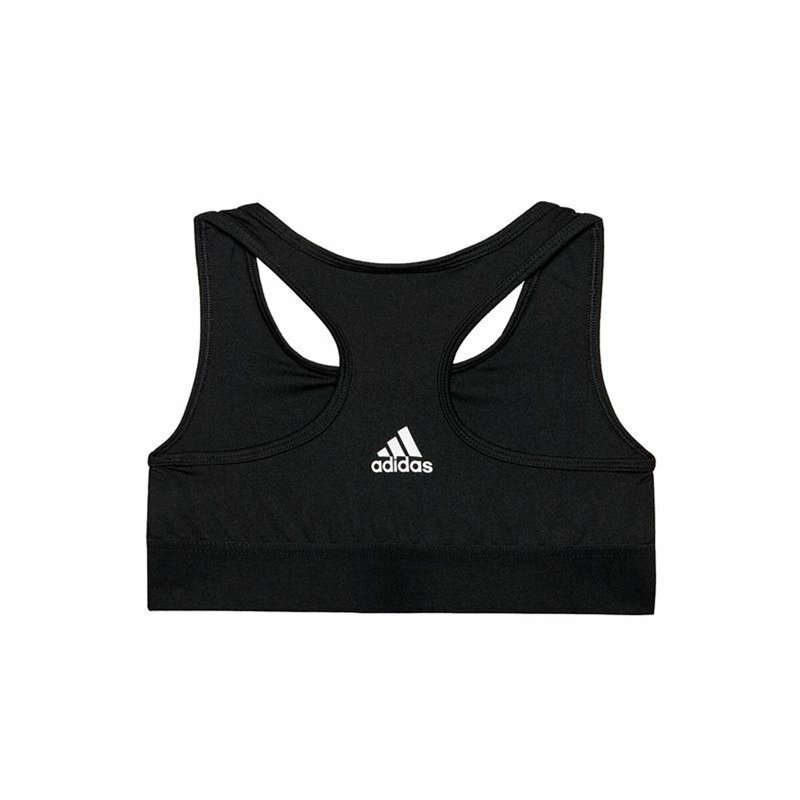 Image secondaire de Soutien-Gorge de Sport Adidas Sports Single Jersey Enfant Noir