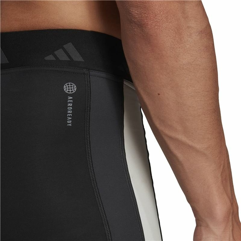 Image secondaire de Leggings de sport pour homme Adidas Hyperglam Training Techfit Noir