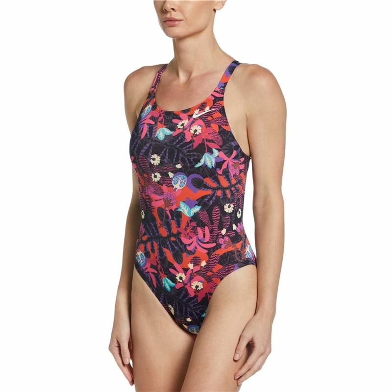 Image secondaire de Maillot de bain femme Nike Fastback flora Pourpre