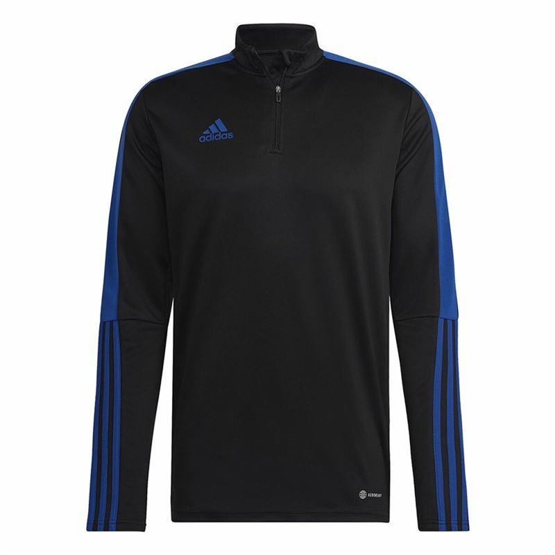 Sweat sans capuche homme Adidas Tiro Essential Noir