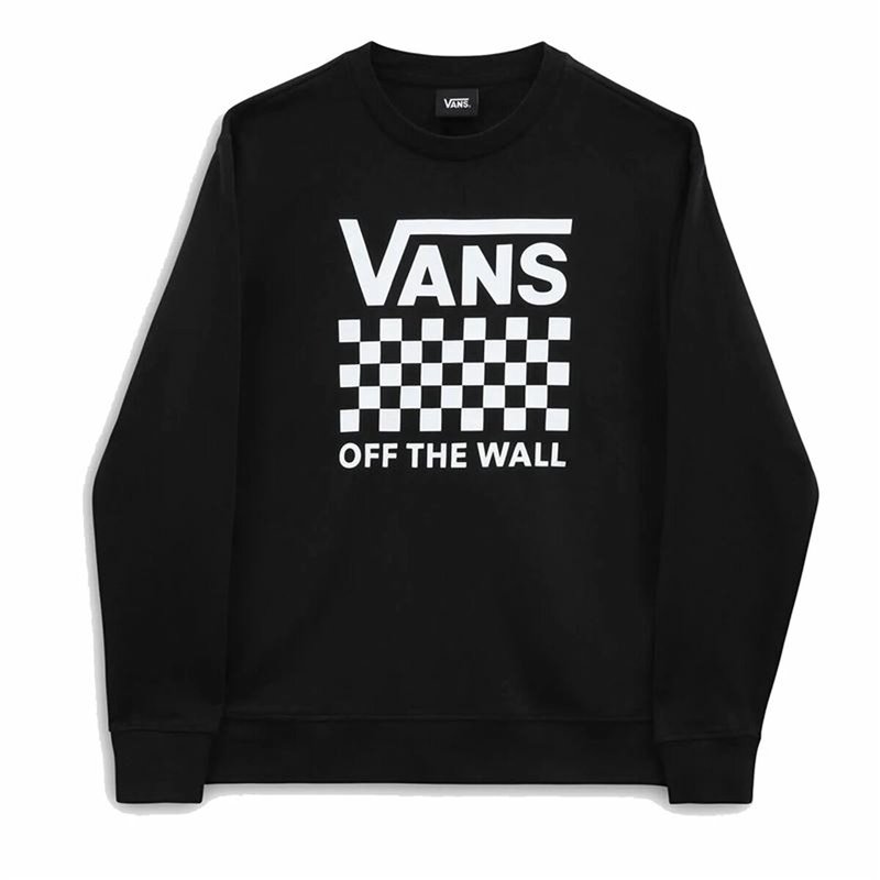 Sweat sans capuche femme Vans Lock Box Noir