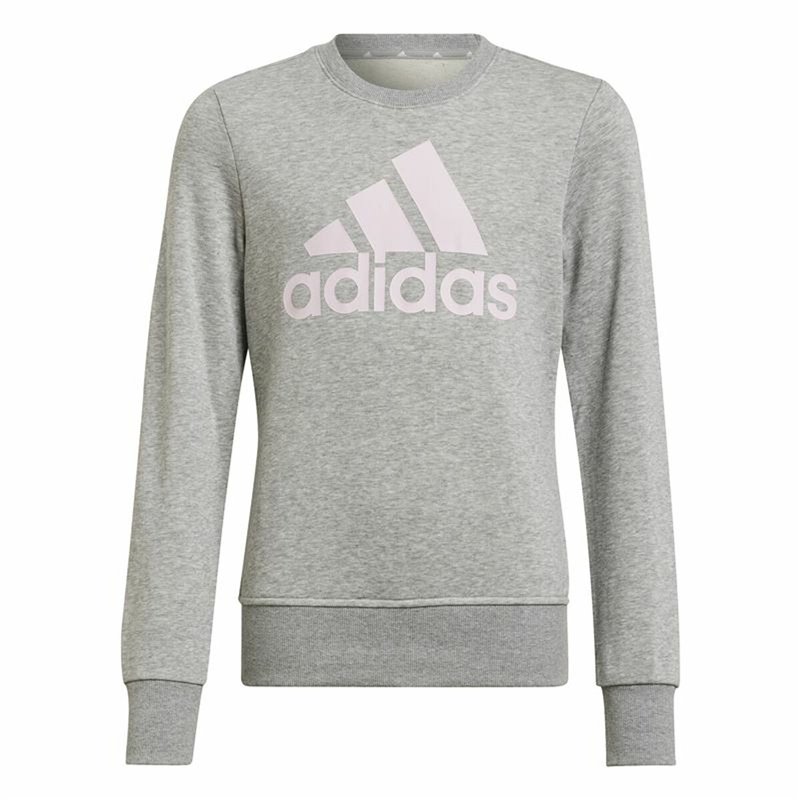 Sweat-Shirt sans capuche fille Adidas Essentials Gris