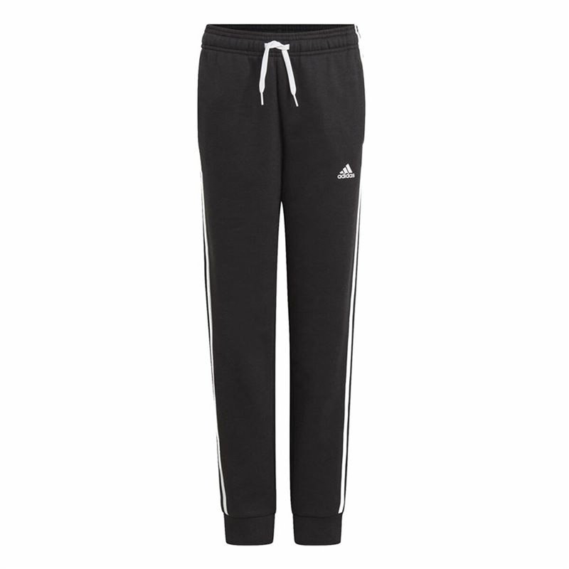 Image secondaire de Pantalons de Survêtement pour Enfants Adidas Essentials 3 Ban Noir