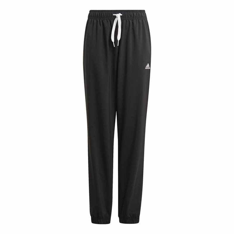 Image secondaire de Pantalons de Survêtement pour Enfants Adidas Essentials Stanford Noir