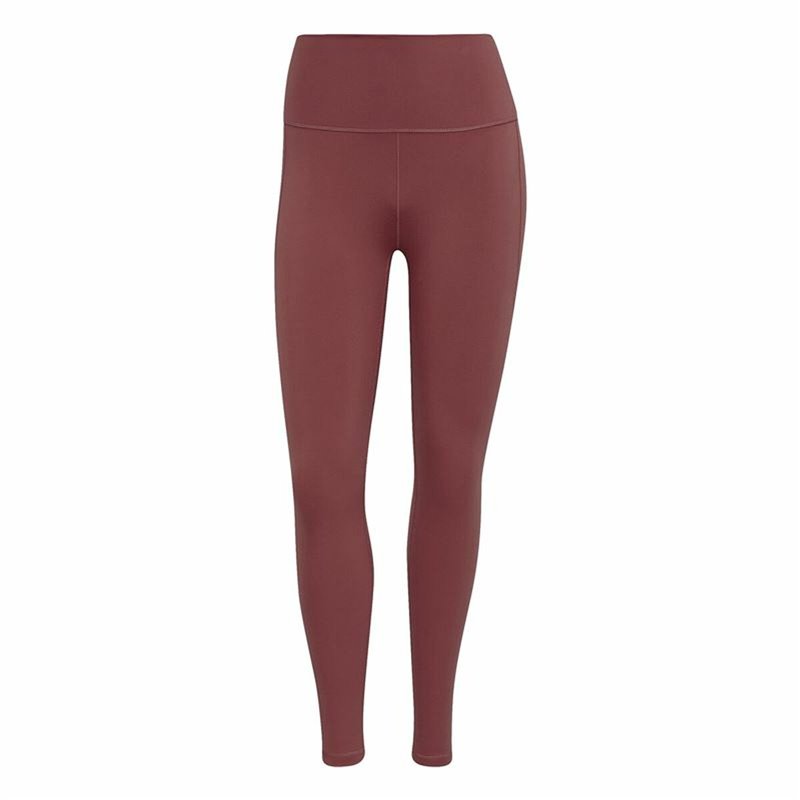 Image secondaire de Leggings de Sport pour Femmes Adidas Studio 7/8 Marron