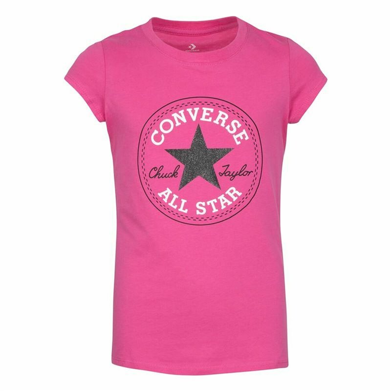 T shirt à manches courtes Enfant Converse Timeless Rose