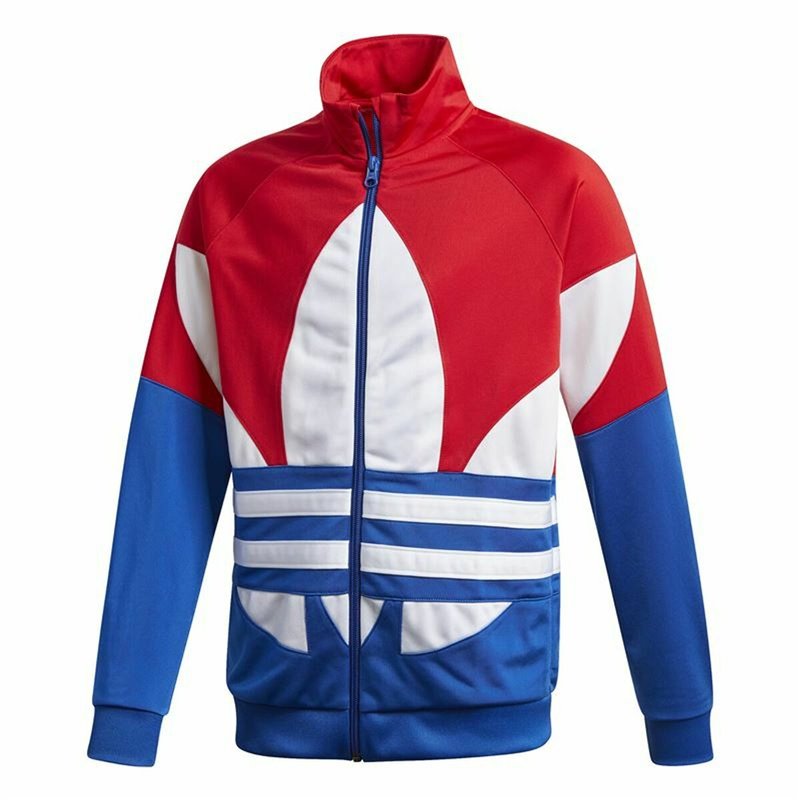 Image secondaire de Veste de Sport pour Enfants Adidas Big Trefoil Rouge