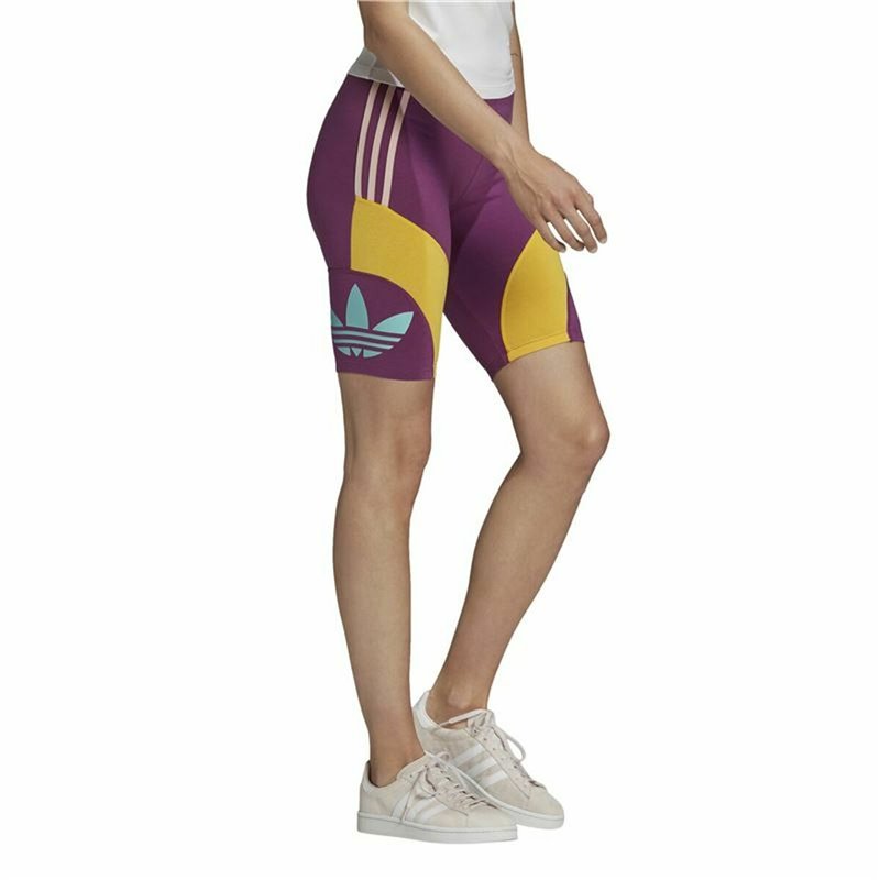 Leggings de Sport pour Femmes Adidas Violet foncé