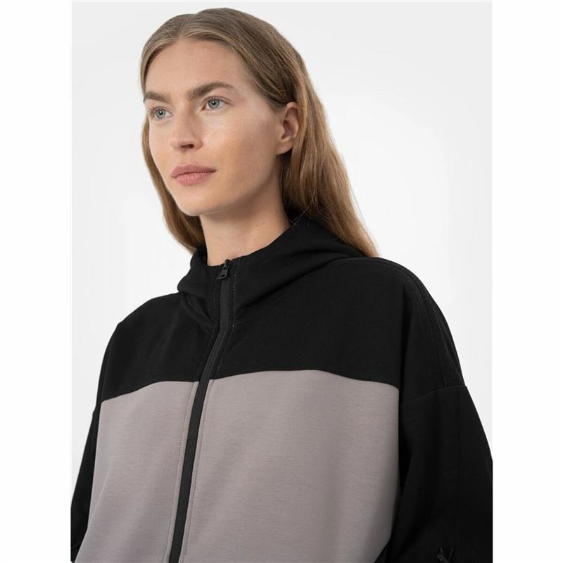 Image secondaire de Sweat à capuche femme 4F Gris