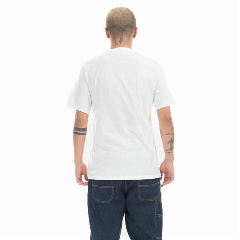 Image secondaire de T-Shirt à manches courtes homme Converse Classic Fit All Star Single Screen Blanc