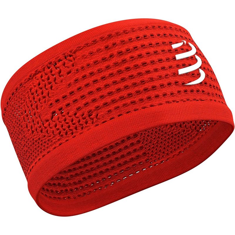 Bandeau de Sport pour la Tête Compressport On/Off Rouge foncé Taille unique