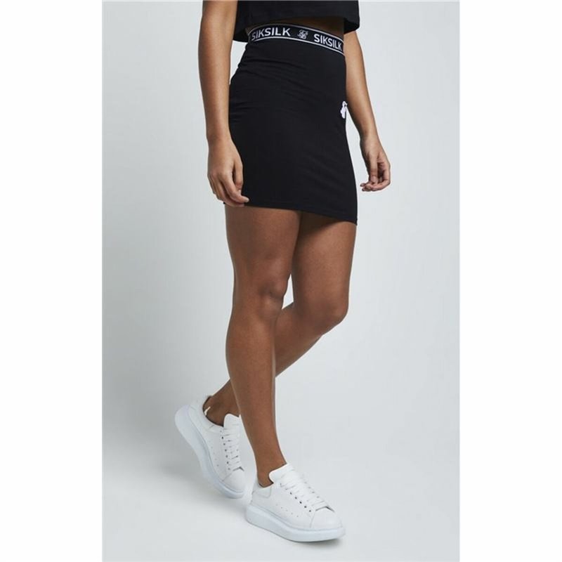 Image secondaire de Jupe de tennis SikSilk Elastic Noir (36)