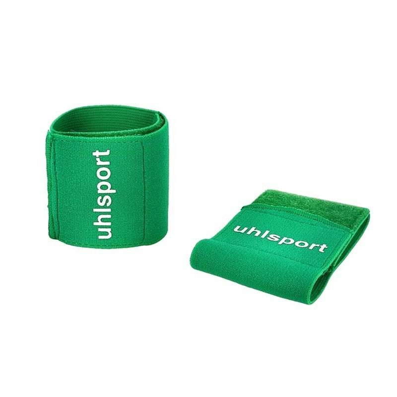 Protège-Tibias de Football Uhlsport Fastener Vert Supports de fixation