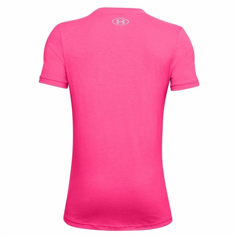 Image secondaire de T shirt à manches courtes Enfant Under Armour UA Tech Rose