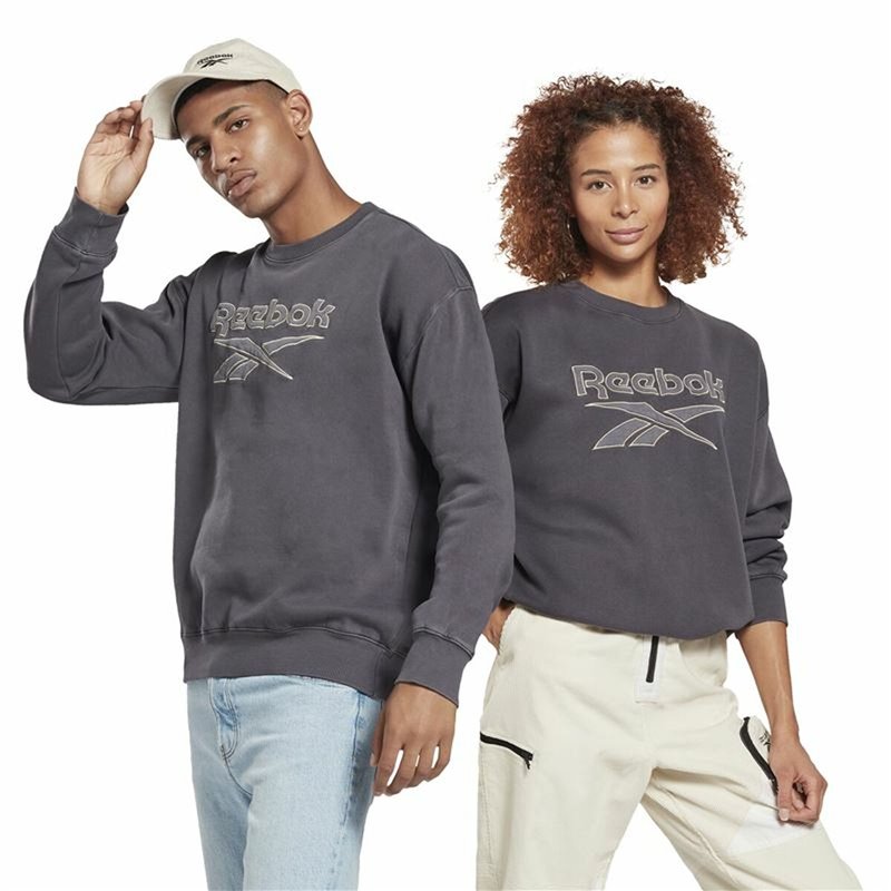 Image secondaire de Sweat sans capuche homme Reebok Classics Premium Gris foncé