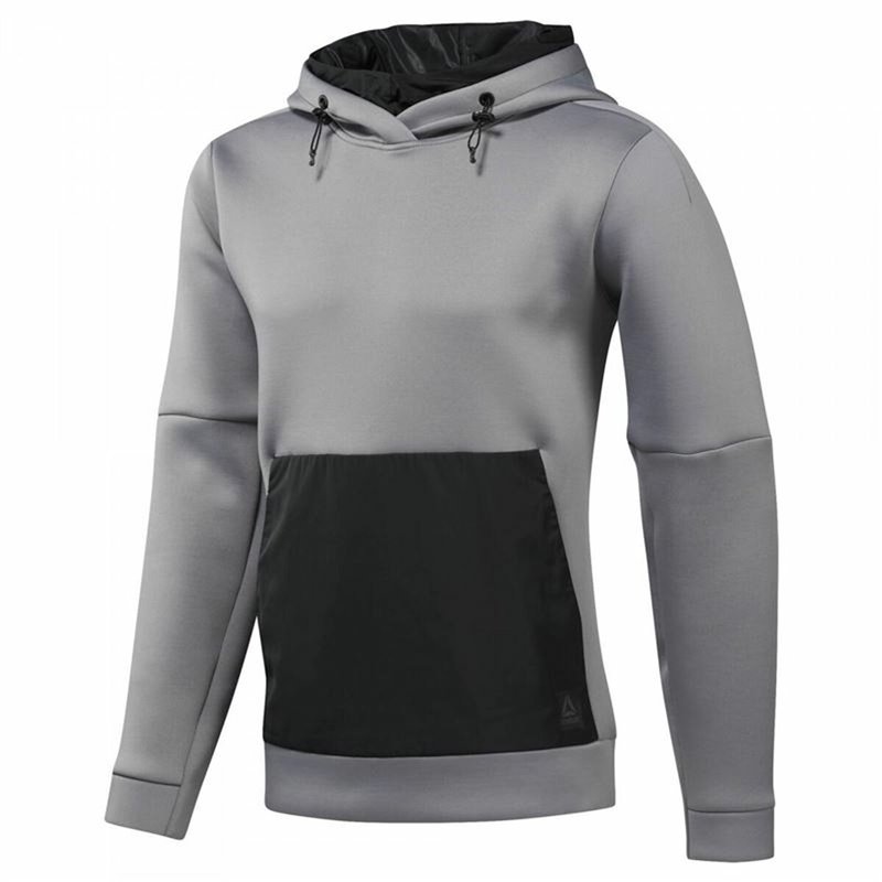 Sweat à capuche homme Reebok Supply Tech Gris