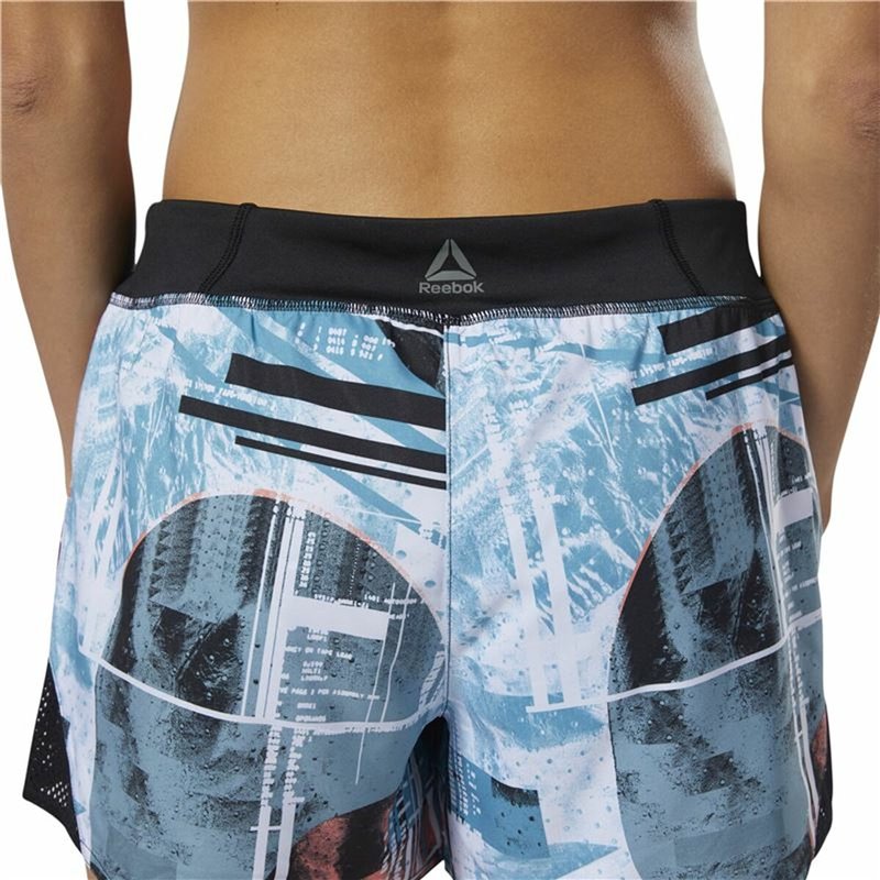 Image secondaire de Short de Sport pour Femme Reebok Wor Moonshift Bleu ciel