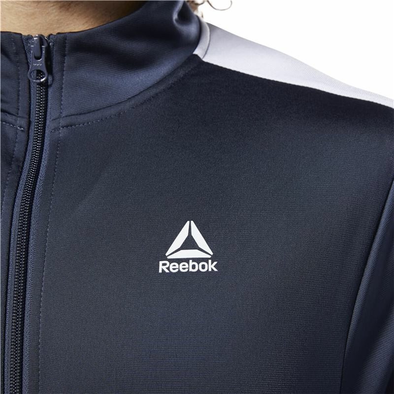 Image secondaire de Veste de Sport pour Homme Reebok Essentials Linear Logo Bleu foncé