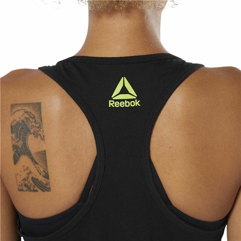 Image secondaire de Maillot de Corps sans Manches pour Femme Reebok 1895 Race Noir