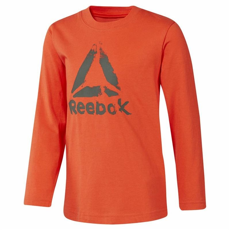 T-Shirt à manches longues enfant Reebok Boys Training Essentials Orange