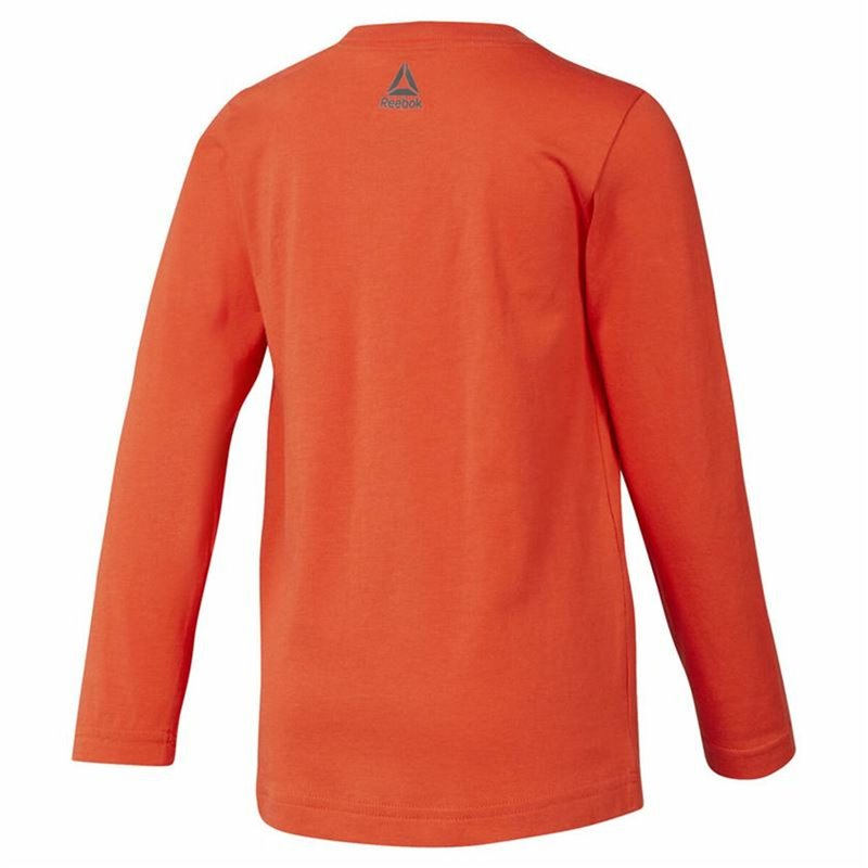 Image secondaire de T-Shirt à manches longues enfant Reebok Boys Training Essentials Orange