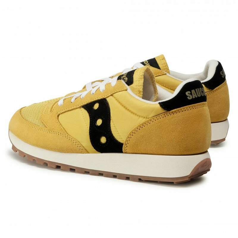 Image secondaire de Baskets Casual pour Femme Saucony Jazz Original Vintage Suede Jaune