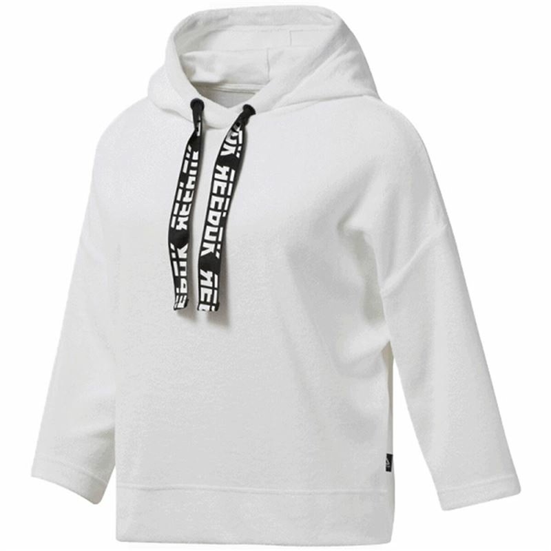 Sweat à capuche femme Reebok Wor Blanc