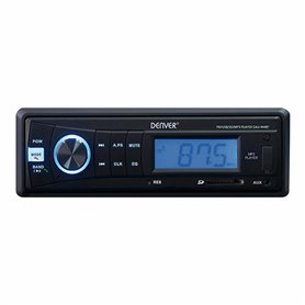 Denver Electronics TCP-40 Lecteur CD Casette Portable, Noir 2W RMS, Radio  FM, Noir LCD 3,5 mm